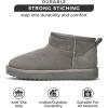 imageProject Cloud 100 Genuine Suede Ankle Boots for Women  Water Resistant Winter Boots for Women  Memory Foam Insole Trending Shoes for Women  Comfortable Womens Ankle Boots HippyGrey