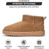 imageProject Cloud 100 Genuine Suede Ankle Boots for Women  Water Resistant Winter Boots for Women  Memory Foam Insole Trending Shoes for Women  Comfortable Womens Ankle Boots HippyChestnut