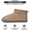 imageProject Cloud 100 Genuine Suede Ankle Boots for Women  Water Resistant Winter Boots for Women  Memory Foam Insole Trending Shoes for Women  Comfortable Womens Ankle Boots HippyTaupe