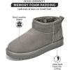 imageProject Cloud 100 Genuine Suede Ankle Boots for Women  Water Resistant Winter Boots for Women  Memory Foam Insole Trending Shoes for Women  Comfortable Womens Ankle Boots HippyGrey