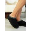 imageProject Cloud Australian Sheepskin Slippers  Memory Foam Mens Indoor ampamp Outdoor NonSlip Footwear Furry House Shoes for RelaxationBlack