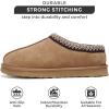 imageProject Cloud Australian Sheepskin Slippers  Memory Foam Mens Indoor ampamp Outdoor NonSlip Footwear Furry House Shoes for RelaxationChestnut