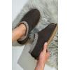 imageProject Cloud Australian Sheepskin Slippers  Memory Foam Mens Indoor ampamp Outdoor NonSlip Footwear Furry House Shoes for RelaxationChocolate