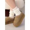imageProject Cloud Platform Slippers for Women 100 Genuine Leather  Memory Foam Womens Slippers Nonslip Clogs for Women 2025 Fuzzy Slippers Women Footwear ampamp Platform Slippers SayreChestnut