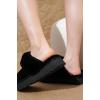 imageProject Cloud Slippers for Women  100 Genuine Suede Womens platform slippers for women  Memory Foam Clogs for Women  Mules for women 2025  Women Footwear Christmas Slippers VikiBlack