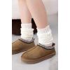 imageProject Cloud Slippers for Women Genuine Australian Sheepskin ampamp Real Shearling Fur Womens Slippers  Memory Foam Womens Slippers  Fuzzy Slippers Gifts for Women Footwear NeritaChestnut