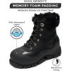 imageProject Cloud Snow Boots for Women Waterproof Genuine Leather 25quot Platform Wedge Womens Boots  Memory Foam Fur Boots Winters Boots for Women NonSlip Rain Boots Womens Snow Boots LydiaBlack