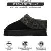 imageProject Cloud Womens Slippers  Memory Foam Women House Shoes ampamp Fuzzy Slippers  Fur Lining House Slippers for Women Nonslip Women Footwear Cozy Womens Shoes  Fall Shoes AspenedBlack