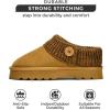 imageProject Cloud Womens Slippers  Memory Foam Women House Shoes ampamp Fuzzy Slippers  Fur Lining House Slippers for Women Nonslip Women Footwear Cozy Womens Shoes  Fall Shoes AspenedChestnut
