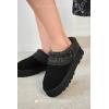 imageProject Cloud Womens Slippers  Memory Foam Women House Shoes ampamp Fuzzy Slippers  Fur Lining House Slippers for Women Nonslip Women Footwear Cozy Womens Shoes  Fall Shoes AspenedBlack
