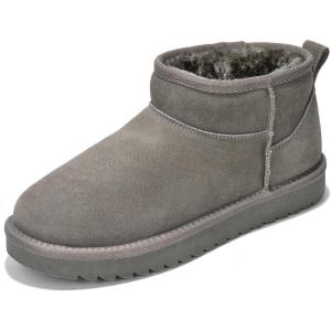 imageProject Cloud 100 Genuine Suede Ankle Boots for Women  Water Resistant Winter Boots for Women  Memory Foam Insole Trending Shoes for Women  Comfortable Womens Ankle Boots HippyGrey