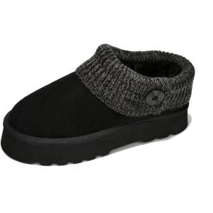 imageProject Cloud Womens Slippers  Memory Foam Women House Shoes ampamp Fuzzy Slippers  Fur Lining House Slippers for Women Nonslip Women Footwear Cozy Womens Shoes  Fall Shoes AspenedBlack