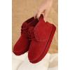 imageProject Cloud Ankle Boots for Women  100 Genuine Suede Womens Boots  Memory Foam Womens Booties  NonSlip Snow boots for women  Mini boots Womens Winter Boots Shoes for Women 2025 JuleeRed