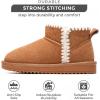 imageProject Cloud Genuine Leather Girls Boots  Winter Boots ampamp Fall Shoes  Memory Foam Mini Fall Boots Girls Fashion Fur Boots  NonSlip Girls Ankle Boots  Kids Boots for GirlsChestnut Stitch