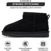 imageProject Cloud Genuine Leather Girls Boots  Winter Boots ampamp Fall Shoes  Memory Foam Mini Fall Boots Girls Fashion Fur Boots  NonSlip Girls Ankle Boots  Kids Boots for GirlsBlack