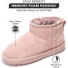imageProject Cloud Genuine Leather Girls Boots  Winter Boots ampamp Fall Shoes  Memory Foam Mini Fall Boots Girls Fashion Fur Boots  NonSlip Girls Ankle Boots  Kids Boots for GirlsPink