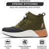 imageProject Cloud Waterproof Snow Boots for Women  Memory Foam Insole NonSlip Womens Snow Boots ampamp Winter Shoes with Shoe Lace  Lightweight Indoor Outdoor ShoesOlivesport Upper