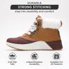 imageProject Cloud Waterproof Snow Boots for Women  Memory Foam Insole NonSlip Womens Snow Boots ampamp Winter Shoes with Shoe Lace  Lightweight Indoor Outdoor ShoesCamelhiker Upper