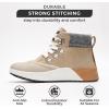 imageProject Cloud Waterproof Snow Boots for Women  Memory Foam Insole NonSlip Womens Snow Boots ampamp Winter Shoes with Shoe Lace  Lightweight Indoor Outdoor ShoesTaupehiker Upper