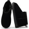 imageProject Cloud Genuine Leather Girls Boots  Winter Boots ampamp Fall Shoes  Memory Foam Mini Fall Boots Girls Fashion Fur Boots  NonSlip Girls Ankle Boots  Kids Boots for GirlsBlack