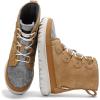 imageProject Cloud Womens Snow Boots  Genuine Suede Waterproof Memory Foam Insole and NonSlip Winter Snow Boots For Women Footwear  Outdoor Shoes LeonoraCamel