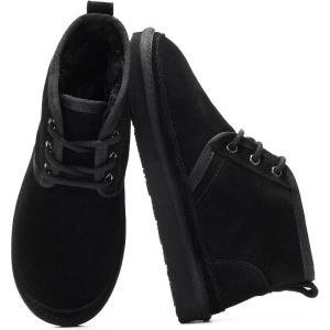imageProject Cloud Ankle Boots for Women  100 Genuine Suede Womens Boots  Memory Foam Womens Booties  NonSlip Snow boots for women  Mini boots Womens Winter Boots Shoes for Women 2025 JuleeBlack