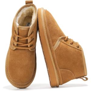 imageProject Cloud Ankle Boots for Women  100 Genuine Suede Womens Boots  Memory Foam Womens Booties  NonSlip Snow boots for women  Mini boots Womens Winter Boots Shoes for Women 2025 JuleeTan