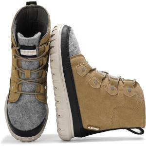 imageProject Cloud Womens Snow Boots  Genuine Suede Waterproof Memory Foam Insole and NonSlip Winter Snow Boots For Women Footwear  Outdoor Shoes LeonoraTaupe