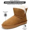 imageProject Cloud 100 Genuine Suede Boots for Women  Fur Lined Ankle Boots for Women  Comfortable Booties for Women Memory Foam Womens Boots Fur Snow Boots for Women TimmyBrown