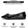 imageProject Cloud Ballet Flats Shoes for Women Casual Womens Shoes Dressy wMemory Foam Insole for Mom Flats for Women Footwear Womens Dresses Shoes EllisonBlackpatent