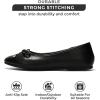 imageProject Cloud Ballet Flats Shoes for Women Casual Womens Shoes Dressy wMemory Foam Insole for Mom Flats for Women Footwear Womens Dresses Shoes EllisonBlack Matt