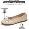 imageProject Cloud Ballet Flats Shoes for Women Casual Womens Shoes Dressy wMemory Foam Insole for Mom Flats for Women Footwear Womens Dresses Shoes EllisonNude