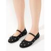 imageProject Cloud Crystal Mesh Ballet Flats for Women Memory Foam  Mesh Flats Women Footwear ampamp Ballet Shoes for Women  NonSlip Women Flats  Casual Ballerina Flats for Women AmityBlack