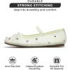 imageProject Cloud Crystal Mesh Ballet Flats for Women Memory Foam  Mesh Flats Women Footwear ampamp Ballet Shoes for Women  NonSlip Women Flats  Casual Ballerina Flats for Women AmityMint