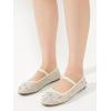 imageProject Cloud Crystal Mesh Ballet Flats for Women Memory Foam  Mesh Flats Women Footwear ampamp Ballet Shoes for Women  NonSlip Women Flats  Casual Ballerina Flats for Women AmityMint