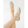 imageProject Cloud Crystal Mesh Ballet Flats for Women Memory Foam  Mesh Flats Women Footwear ampamp Ballet Shoes for Women  NonSlip Women Flats  Casual Ballerina Flats for Women AmityMint