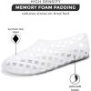 imageProject Cloud Jelly Ballet Flats Shoes for Women  Waterproof Womens Flats Womens Shoes  Lightweight Womens Flats NonSlip Jelly Shoes Women Flat Sandals Women JellzClear