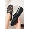 imageProject Cloud Jelly Ballet Flats Shoes for Women  Waterproof Womens Flats Womens Shoes  Lightweight Womens Flats NonSlip Jelly Shoes Women Flat Sandals Women JellzBlack