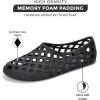 imageProject Cloud Jelly Ballet Flats Shoes for Women  Waterproof Womens Flats Womens Shoes  Lightweight Womens Flats NonSlip Jelly Shoes Women Flat Sandals Women JellzBlack