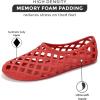 imageProject Cloud Jelly Ballet Flats Shoes for Women  Waterproof Womens Flats Womens Shoes  Lightweight Womens Flats NonSlip Jelly Shoes Women Flat Sandals Women JellzRed