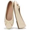 imageProject Cloud Ballet Flats Shoes for Women Casual Womens Shoes Dressy wMemory Foam Insole for Mom Flats for Women Footwear Womens Dresses Shoes EllisonNude