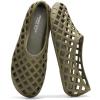 imageProject Cloud Jelly Ballet Flats Shoes for Women  Waterproof Womens Flats Womens Shoes  Lightweight Womens Flats NonSlip Jelly Shoes Women Flat Sandals Women JellzOlive