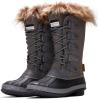 imageProject Cloud Womens Snow Boots  Genuine Leather Memory Foam Insole Fur MidCalf Winter Snow Boots for Women Footwear  Lightweight NonSlip Outdoor Shoes VenturaGrey