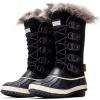imageProject Cloud Womens Snow Boots  Genuine Leather Memory Foam Insole Fur MidCalf Winter Snow Boots for Women Footwear  Lightweight NonSlip Outdoor Shoes VenturaBlack