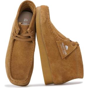 imageProject Cloud Ankle Boots for Women  100 Genuine Suede Boots Women Shoes  Chukka Boots Womens Shoes  Memory Foam Kickers Shoes for Women  Water Resistant Women Footwear Wally BootChestnut