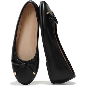imageProject Cloud Ballet Flats Shoes for Women Casual Womens Shoes Dressy wMemory Foam Insole for Mom Flats for Women Footwear Womens Dresses Shoes EllisonBlack Matt