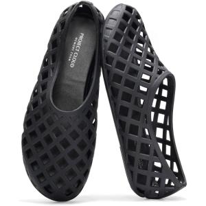 imageProject Cloud Jelly Ballet Flats Shoes for Women  Waterproof Womens Flats Womens Shoes  Lightweight Womens Flats NonSlip Jelly Shoes Women Flat Sandals Women JellzBlack