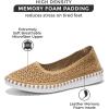 imageProject Cloud Flats for Women Footwear Memory Foam ampamp Flexible Outsole Loafers for Womens Fashion Sneakers  Womens Shoes Sockless Wear Machine Wash Shoes for Women PetuniaNude