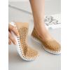 imageProject Cloud Flats for Women Footwear Memory Foam ampamp Flexible Outsole Loafers for Womens Fashion Sneakers  Womens Shoes Sockless Wear Machine Wash Shoes for Women PetuniaNude