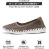 imageProject Cloud Flats for Women Footwear Memory Foam ampamp Flexible Outsole Loafers for Womens Fashion Sneakers  Womens Shoes Sockless Wear Machine Wash Shoes for Women PetuniaGrey